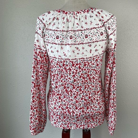 NWOT Lucky Brand V-Neck Tunic Top Size XS - Picture 3 of 7